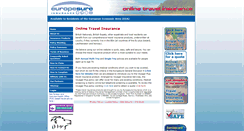 Desktop Screenshot of europesuretravelinsurance.com